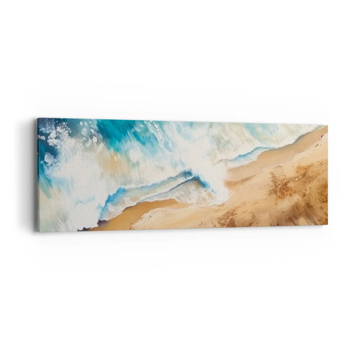 Canvas picture - Returning Wave - 90x30 cm