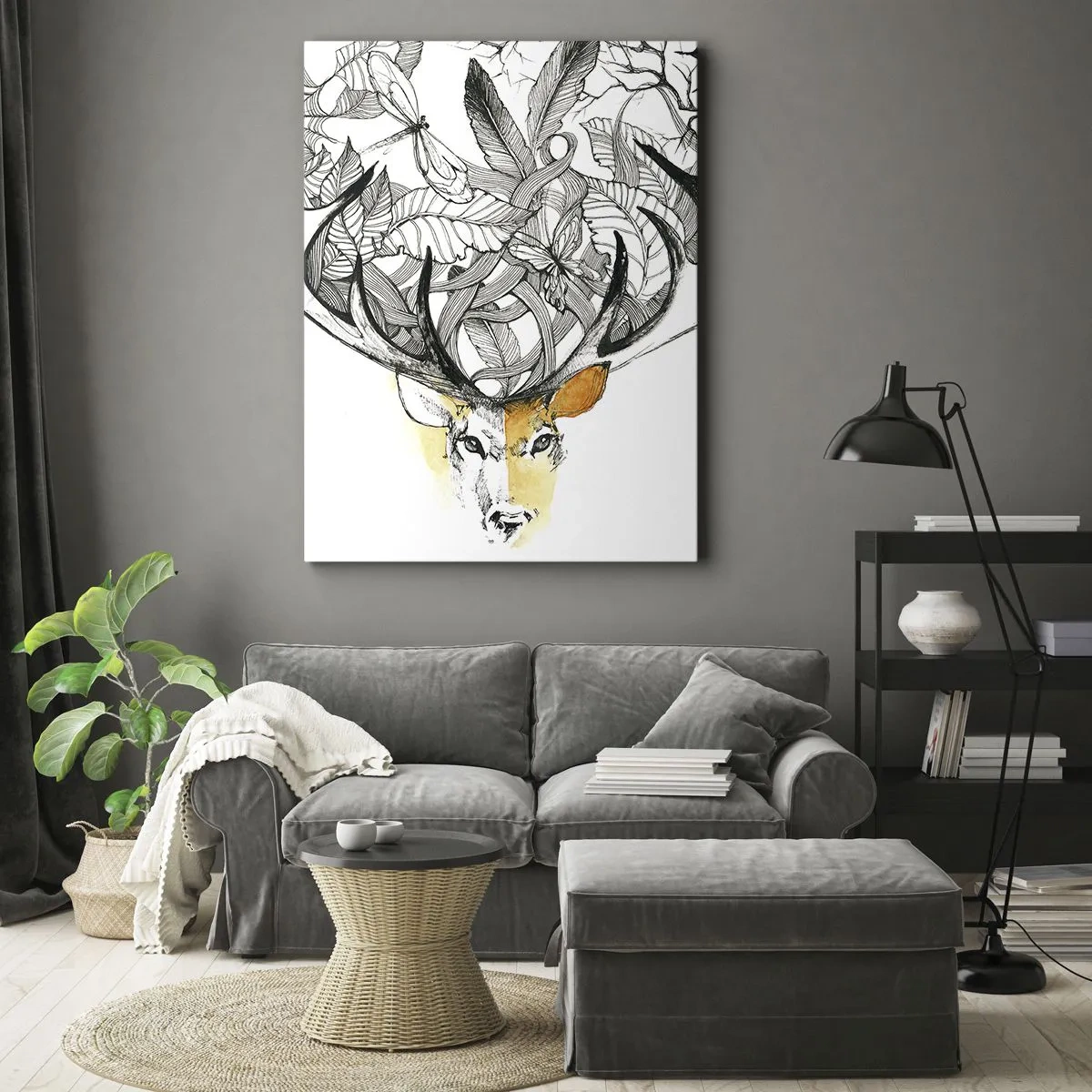 Canvas picture - Cornucopia - 45x80 cm
