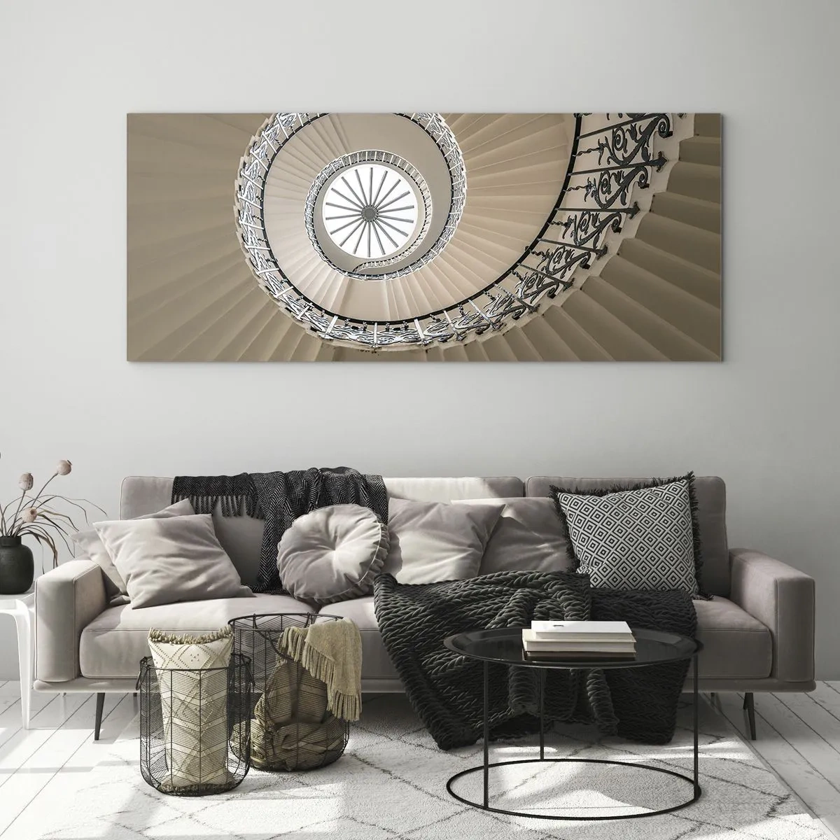 Glass picture - Inside the Shell - 100x40 cm