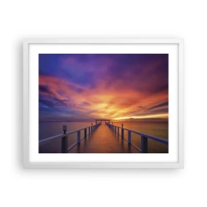 Poster in white frmae - Limitless - 50x40 cm