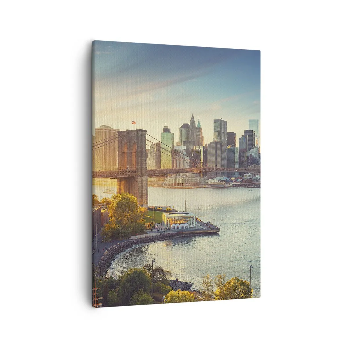 Canvas picture - Big City Dawn - 50x70 cm