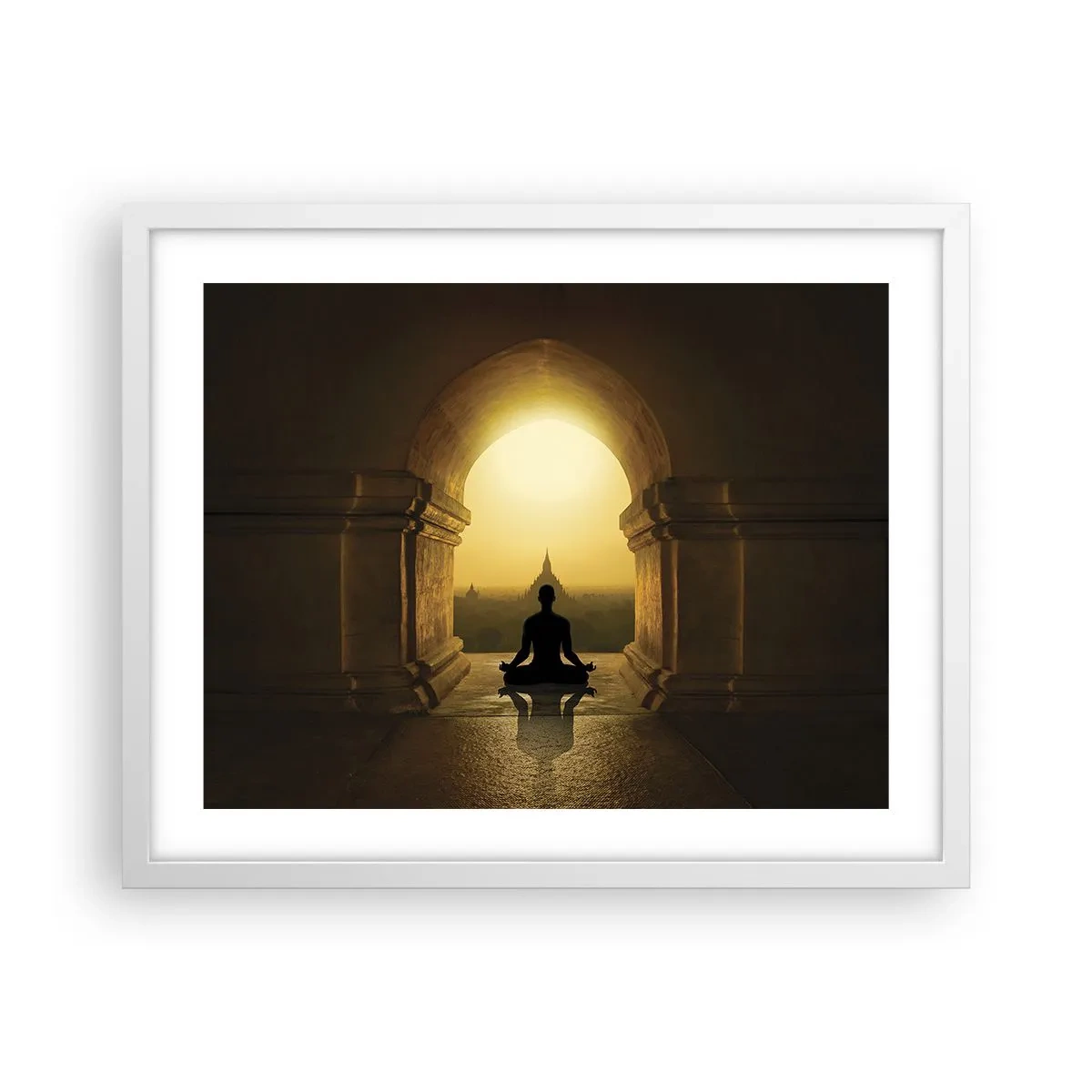 Poster in white frmae - Full Harmony - 50x40 cm