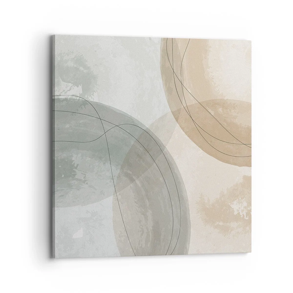 Canvas picture - Permeation of Worlds - 70x70 cm