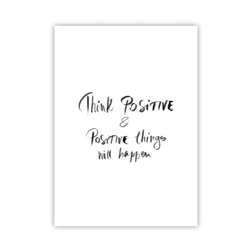 Poster - How to Live? - 50x70 cm