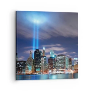 Canvas picture - Reaching Sky with Light - 70x70 cm