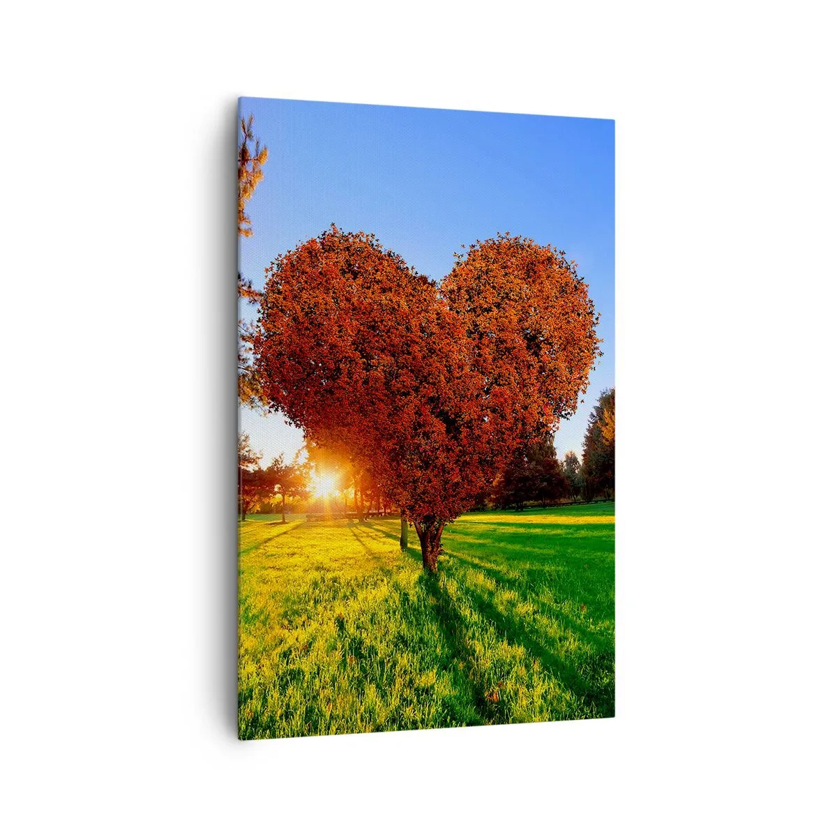 Canvas picture - Impossible Not to Love Autumn - 80x120 cm