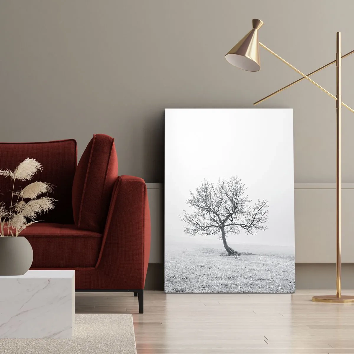 Canvas picture - Against Nothingness - 65x120 cm