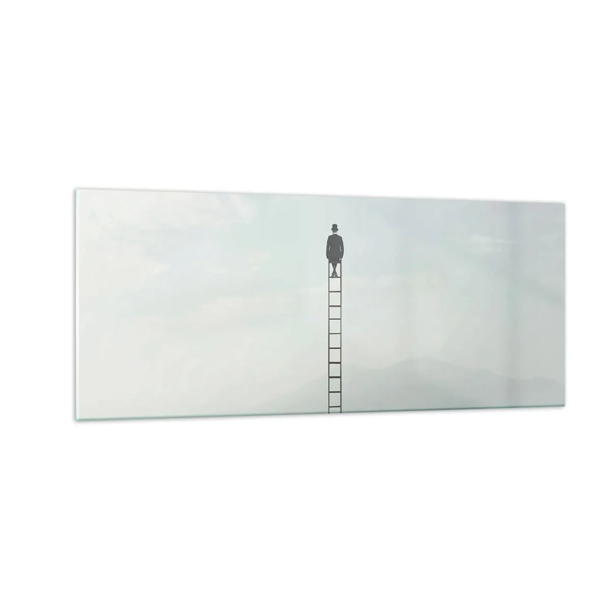 Glass picture - Rise above It - 100x40 cm