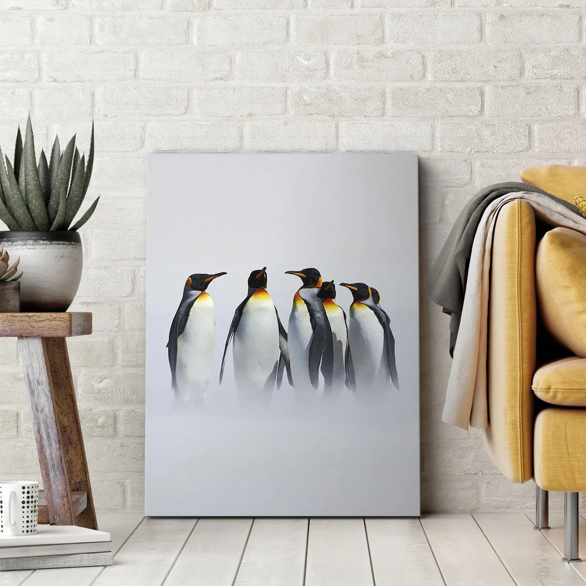 Canvas picture - Meeting in Tuxedos - 50x70 cm