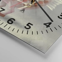 Clock face with numbers