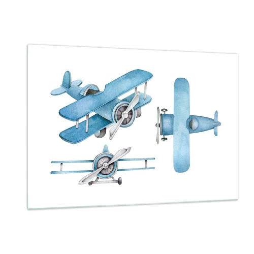 Glass picture - Born Winner - 120x80 cm