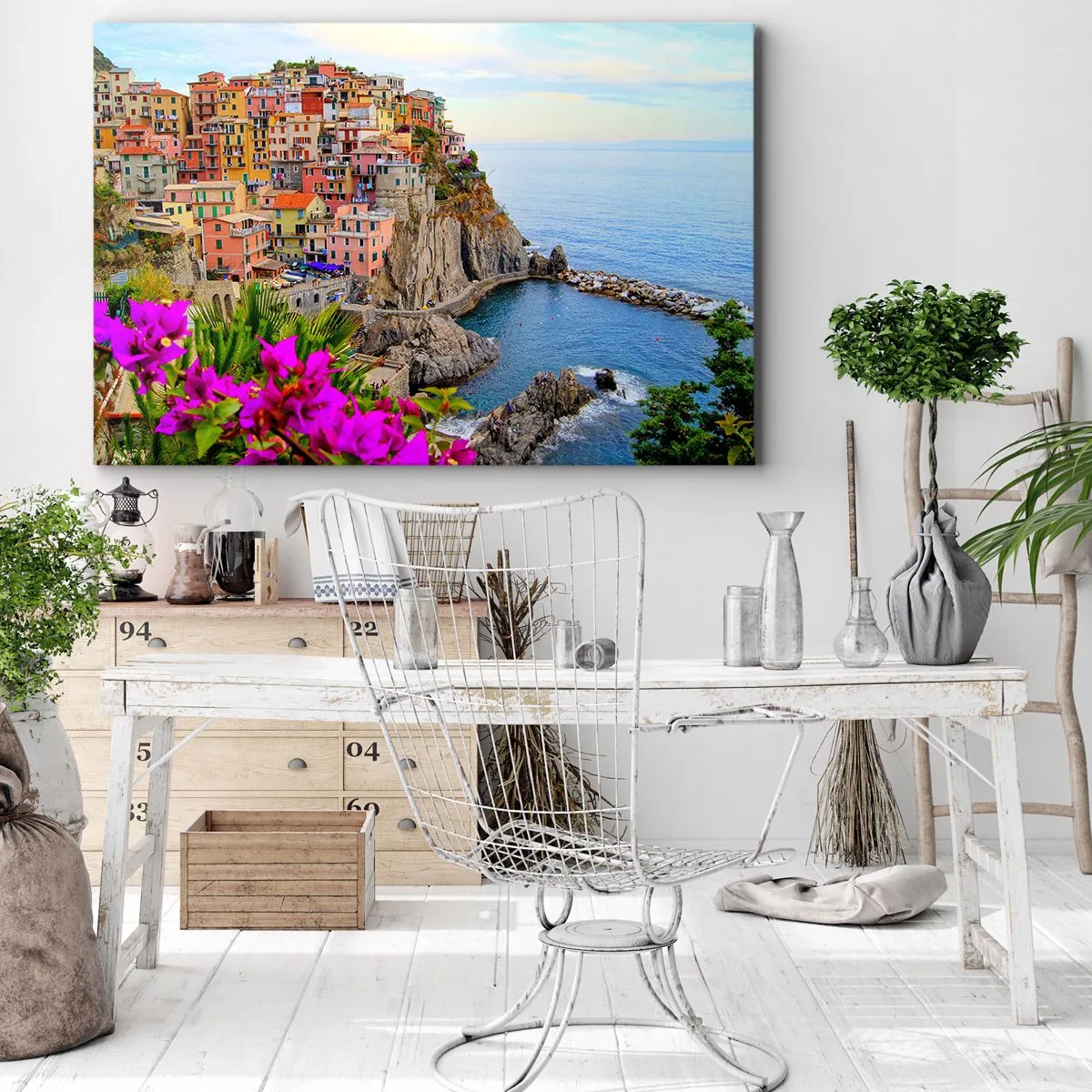 Canvas picture - Laughing City - 100x70 cm