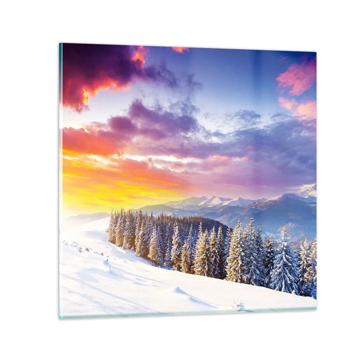 Glass picture - In Plain Daylight - 60x60 cm