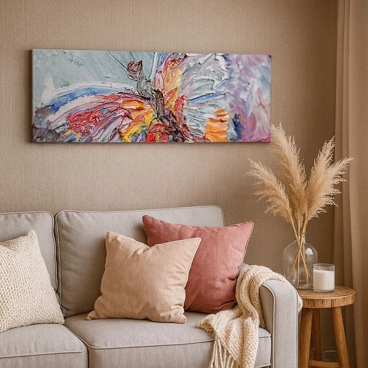 Canvas picture - Painted by Nature - 100x40 cm