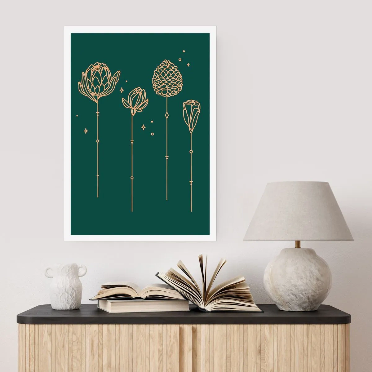 Poster - The Herb Family - 30x40 cm