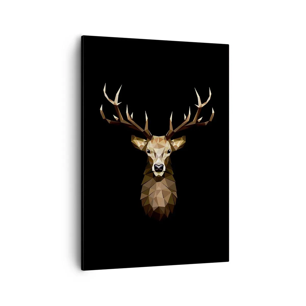 Canvas picture - Cubist Deer - 50x70 cm