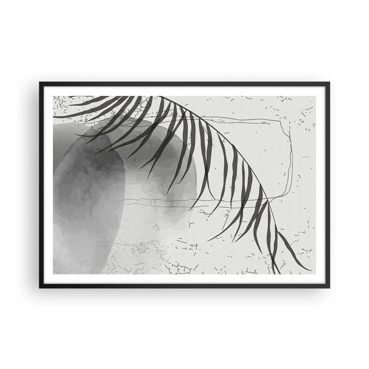 Poster in black frame - Subtle Exoticism of Nature - 100x70 cm