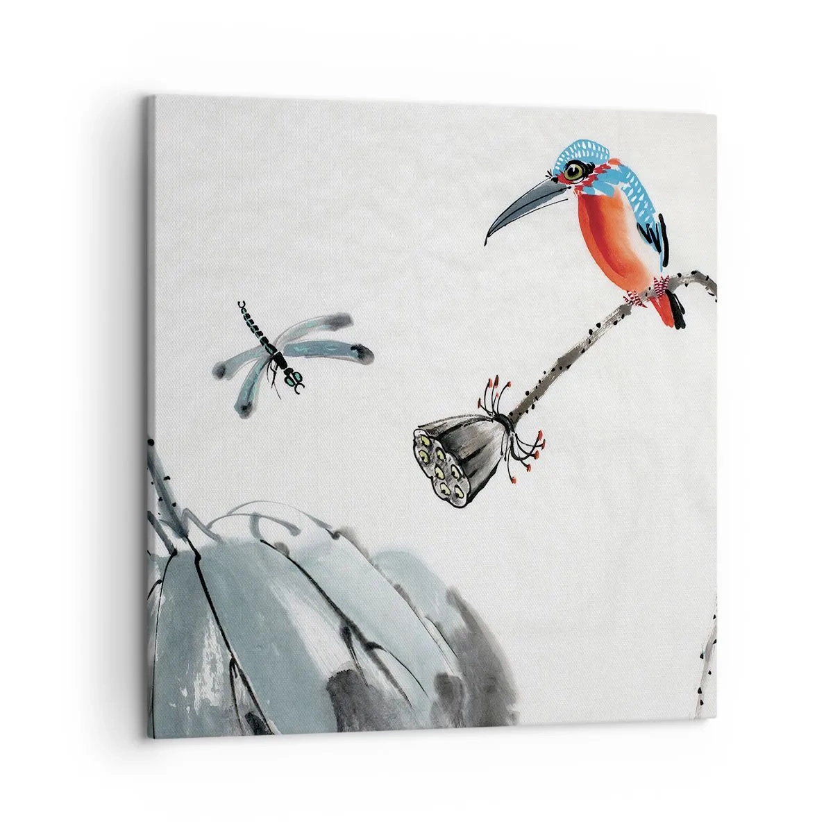 Canvas picture - Life of a Meadow - 50x50 cm