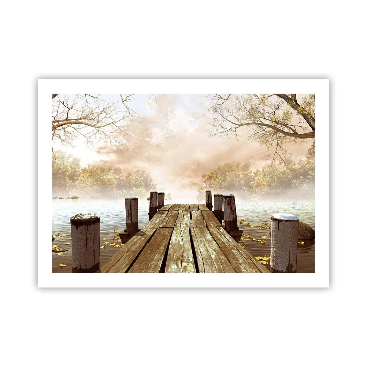 Poster - Gentle Sadness of Autumn - 70x50 cm
