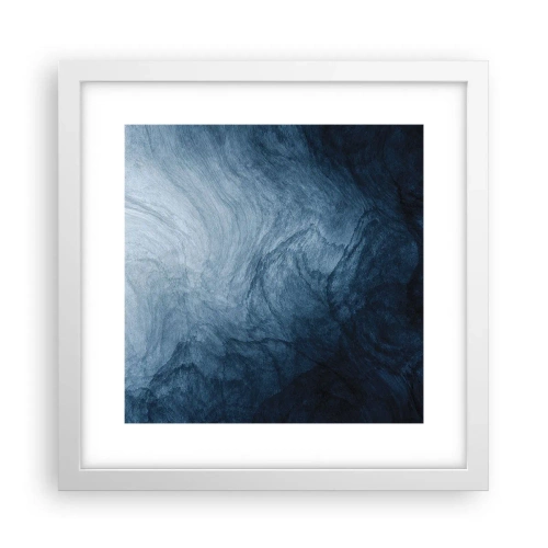 Poster in white frmae - Going Deep - 30x30 cm