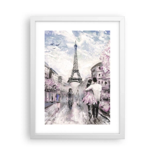 Poster in white frmae - If You Were To Fall In Love - 30x40 cm