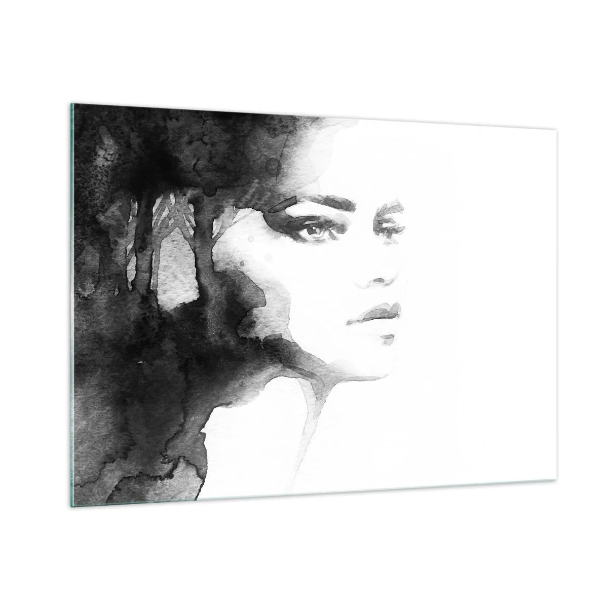 Glass picture - Created from Mystery and Mist - 100x70 cm