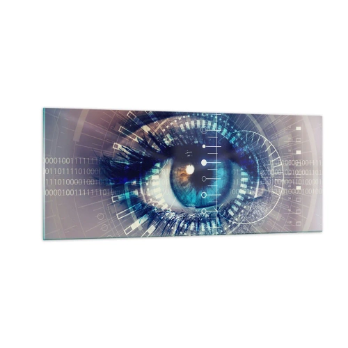 Glass picture - You Think You Know Me - 100x40 cm