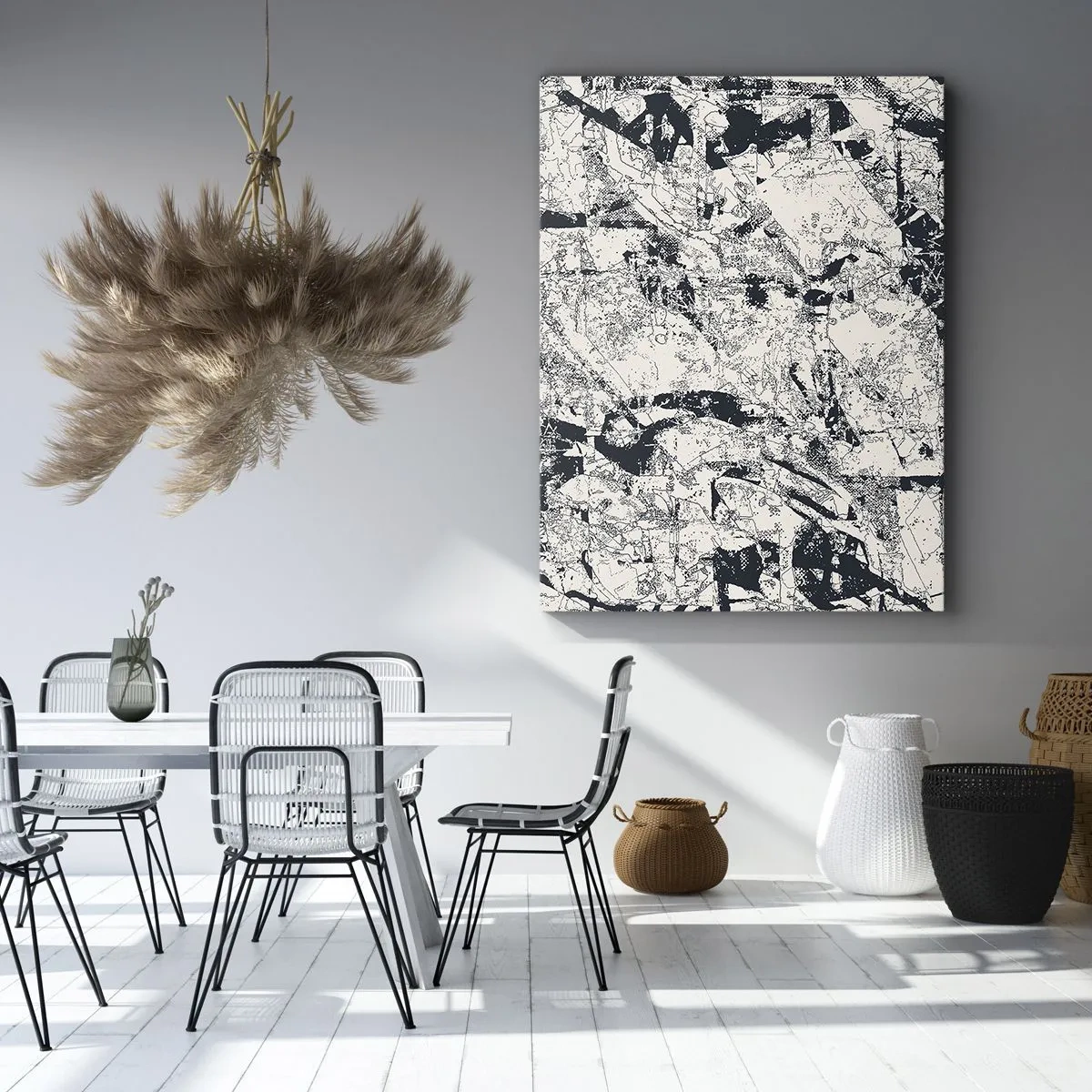 Canvas picture - Infilitration of Opposites - 50x70 cm