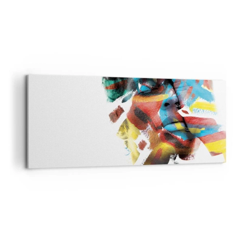 Canvas picture - Colourful Personality - 120x50 cm