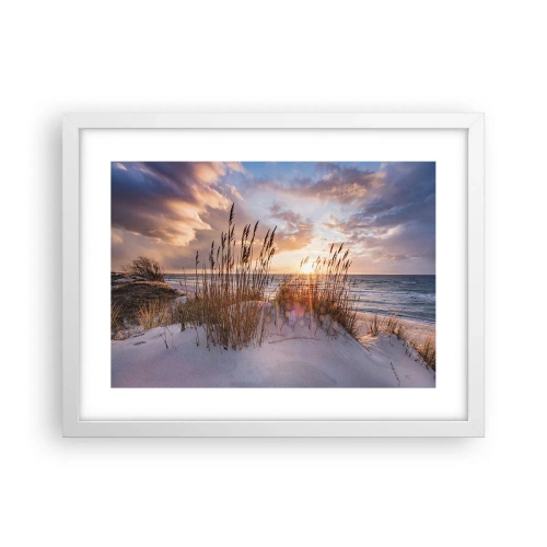 Poster in white frmae - Farewell to the Sun and Wind - 40x30 cm