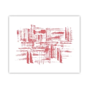 Poster - Red City - 50x40 cm