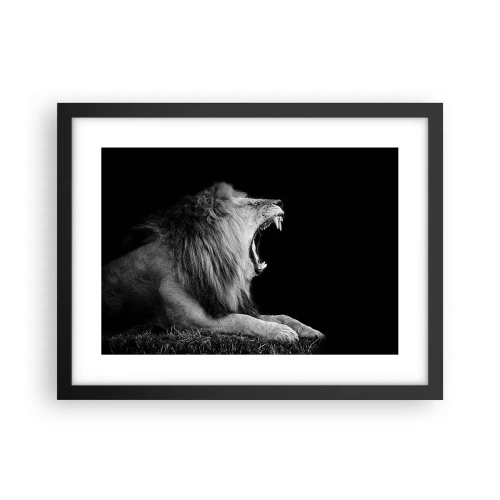 Poster in black frame - Without Any Doubt - 40x30 cm