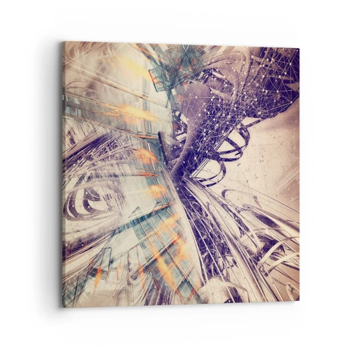 Canvas picture - At High Speed - 70x70 cm