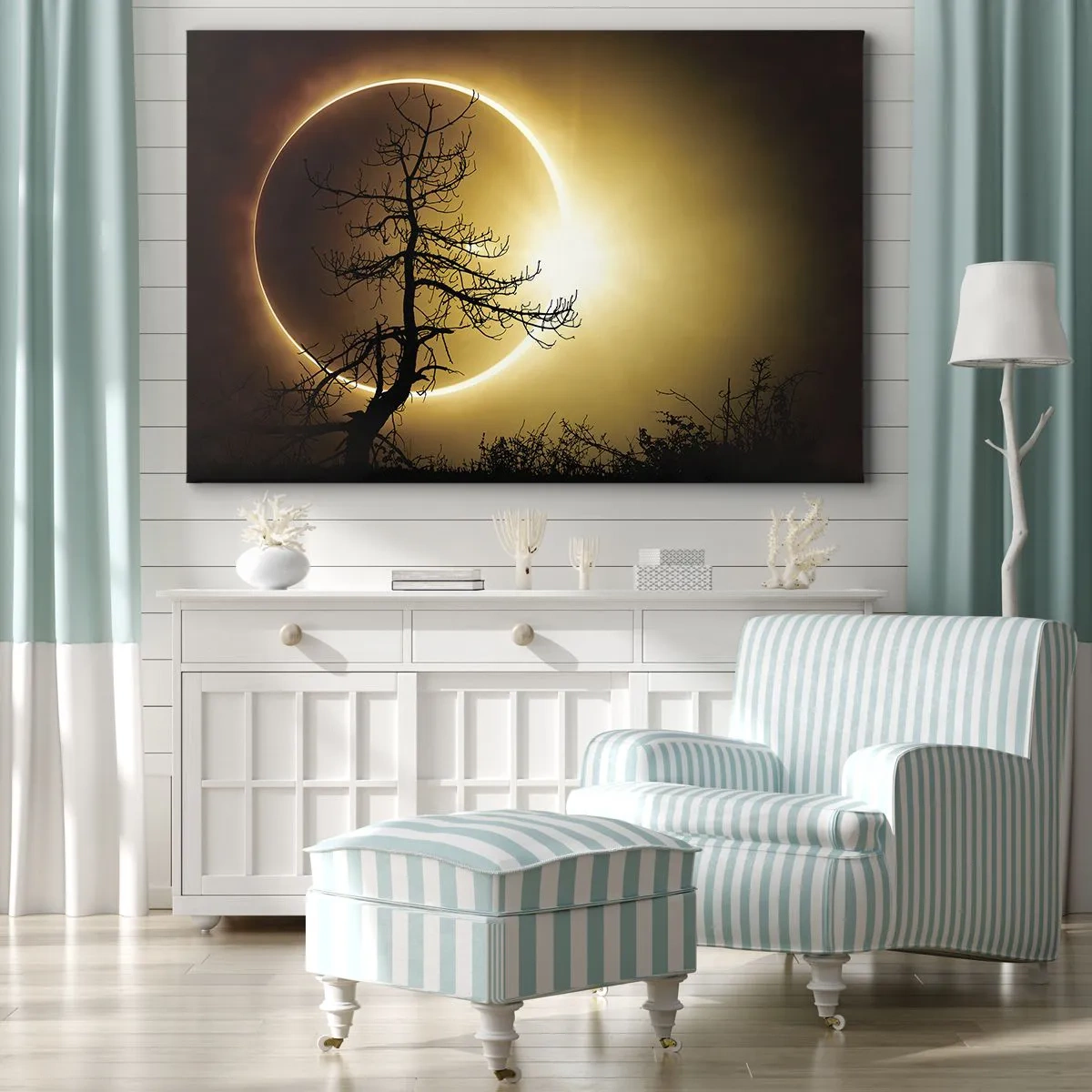Canvas picture - Total Eclipse - 120x80 cm