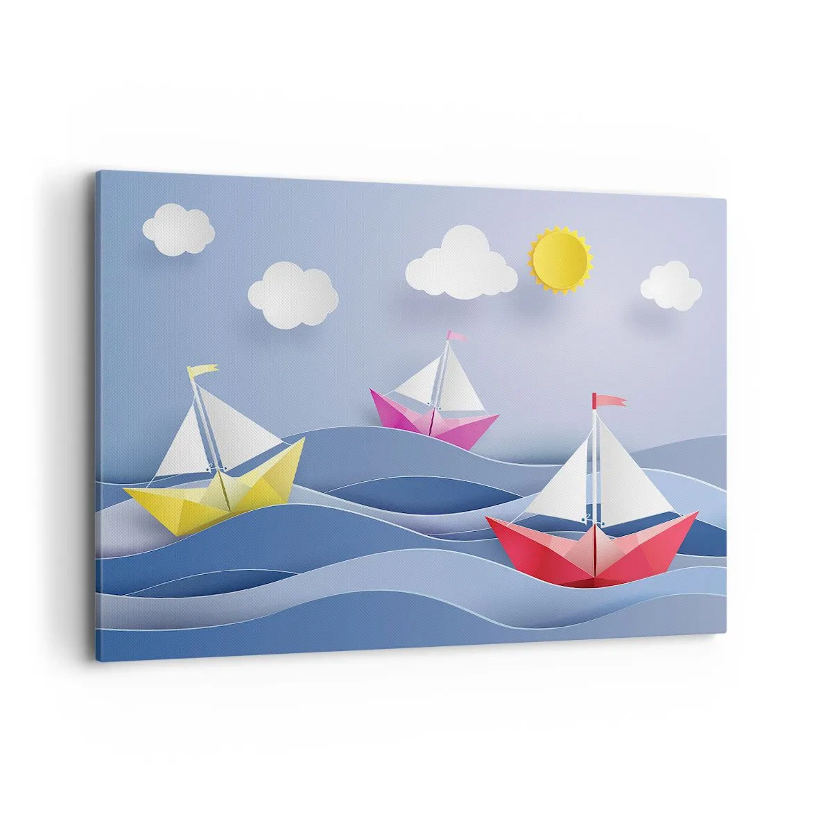 Canvas picture - Rocking the Waves - 100x70 cm