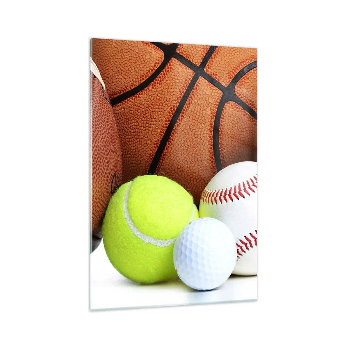 Glass picture - Football Unites Us - 70x100 cm