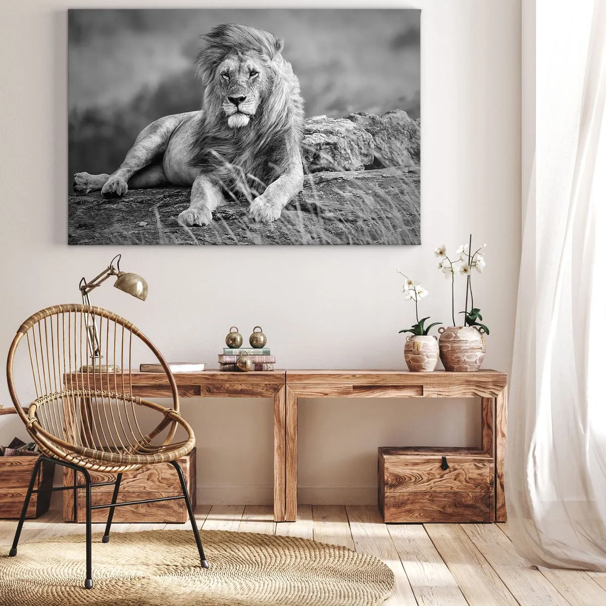 Canvas picture - Royal Siesta - 120x80 cm