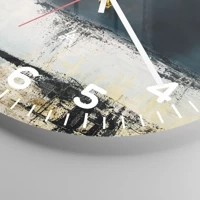 Clock face with numbers