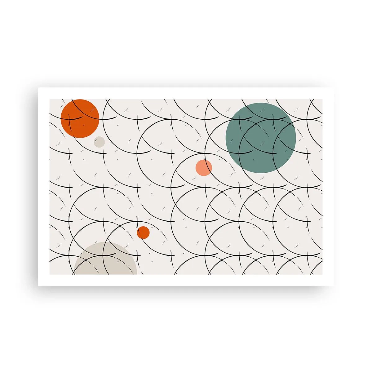 Poster - In the Spirit of Pop-art - 91x61 cm