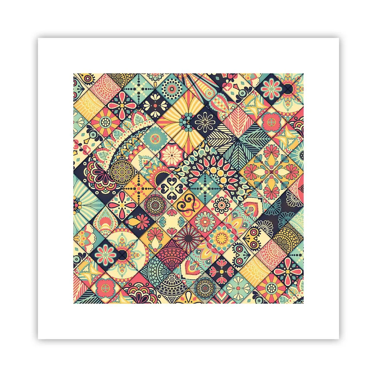Poster - Moroccan Style - 30x30 cm