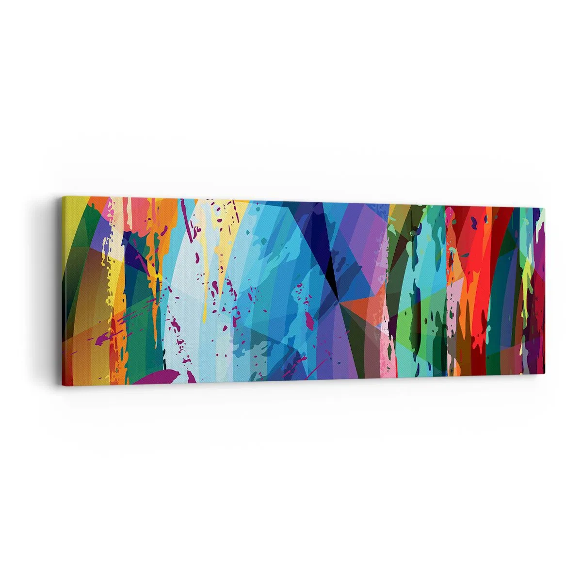 Canvas picture - Outburst of Colours - 90x30 cm