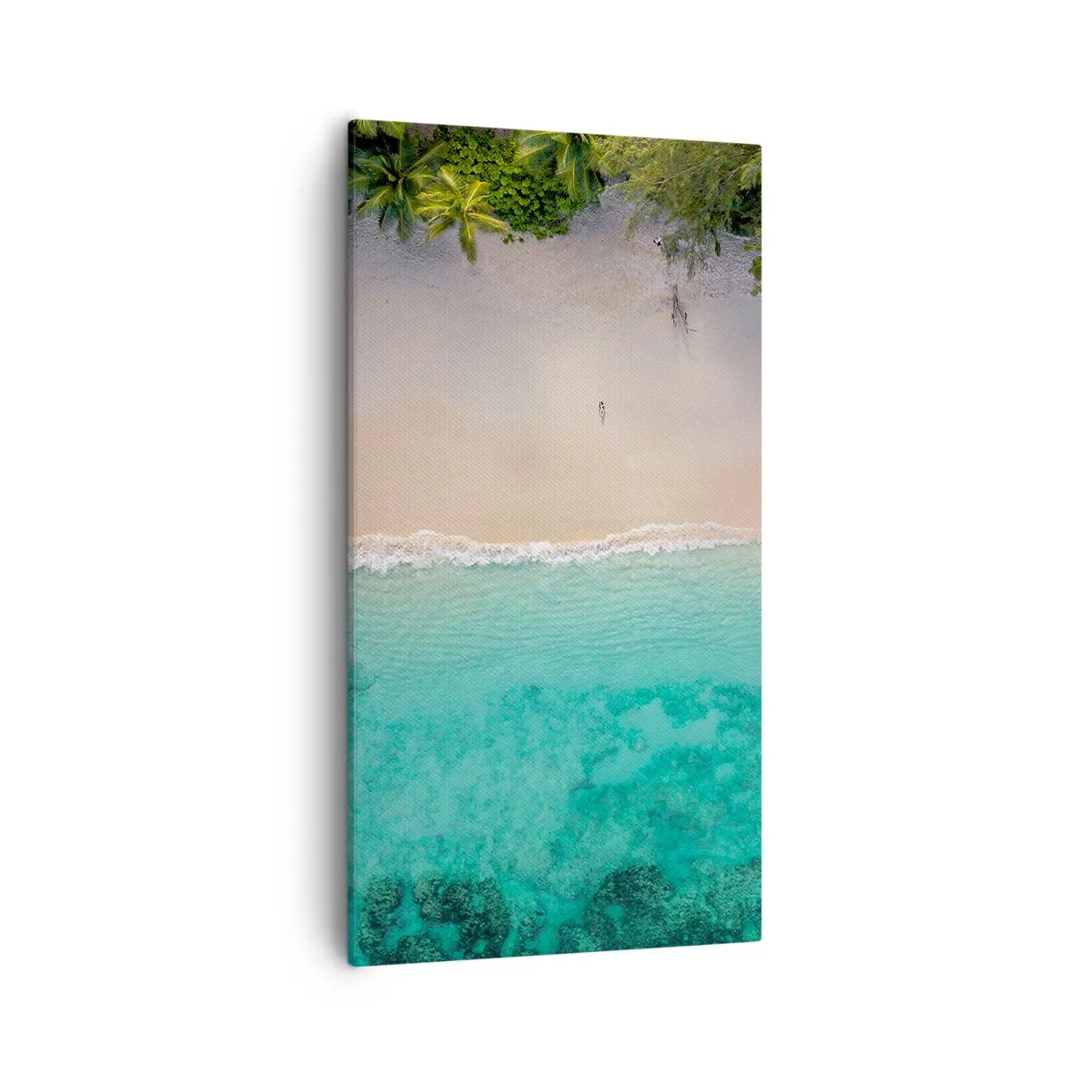 Canvas picture - Paradise Beach - 55x100 cm