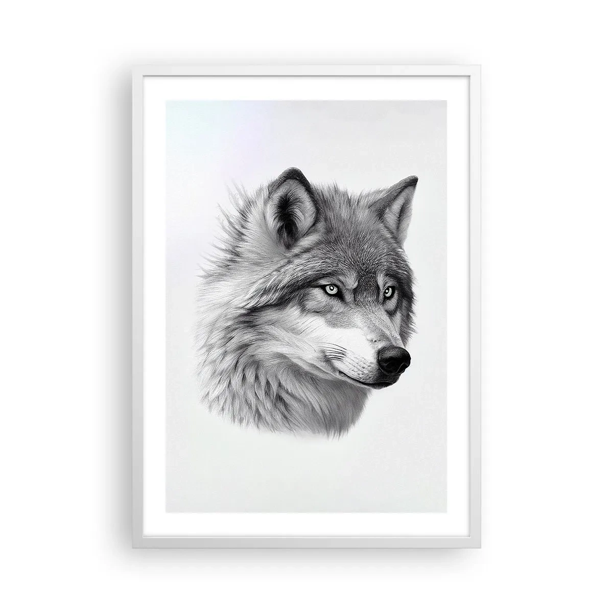 Poster in white frmae - Alpha - Without a Doubt - 50x70 cm