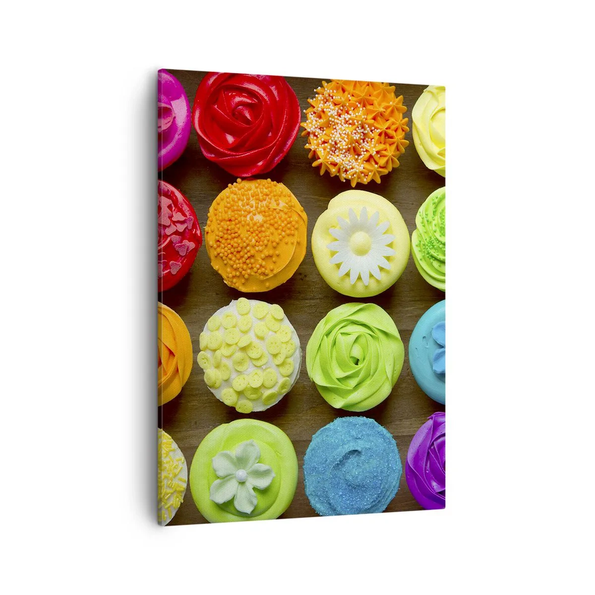 Canvas picture - All Different - All Delicious - 50x70 cm