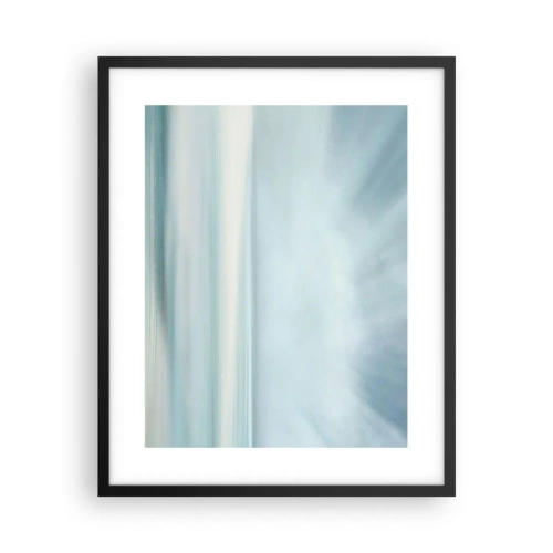Poster in black frame - Calm up to the Horizon - 40x50 cm