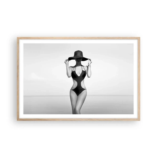 Poster in light oak frame - My Name Is: Elegance - 91x61 cm