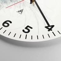 Clock face with numbers