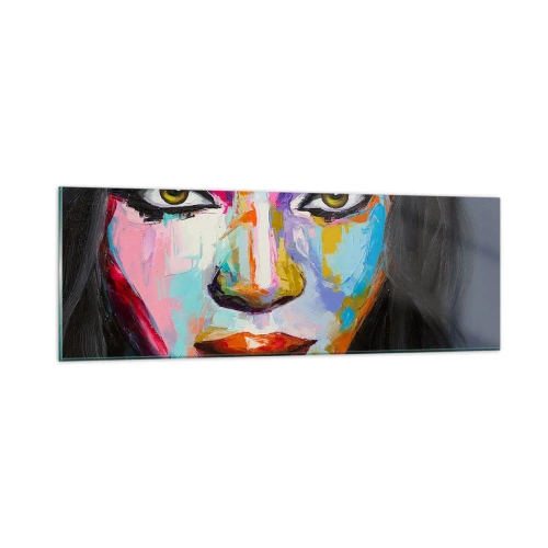 Glass picture - Impossible Not To Look - 90x30 cm