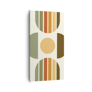 Canvas picture - In the Colours of Soli - 65x120 cm