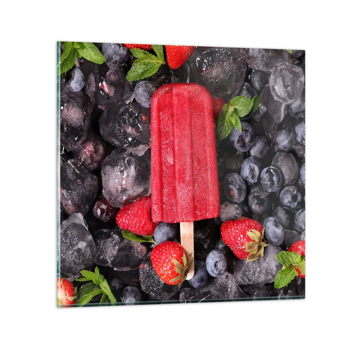 Glass picture - Flavour of Hot Summer - 30x30 cm
